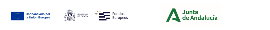 Cofinanciado por la Unión Europea y el Gobierno de España - Fondos Europeos - Junta de Andalucía
